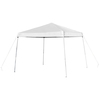 Flash Furniture White Pop Up Canopy Tent and Bi-Fold Table Set JJ-GZ88183Z-WH-GG